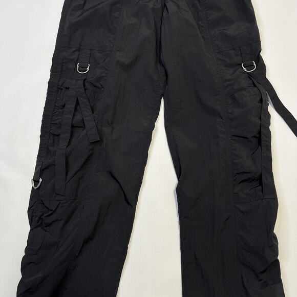 Pacsun Pants Womens XS Black Cargo Streetwear Elastic Waist Utility Pockets New - Picture 5 of 12